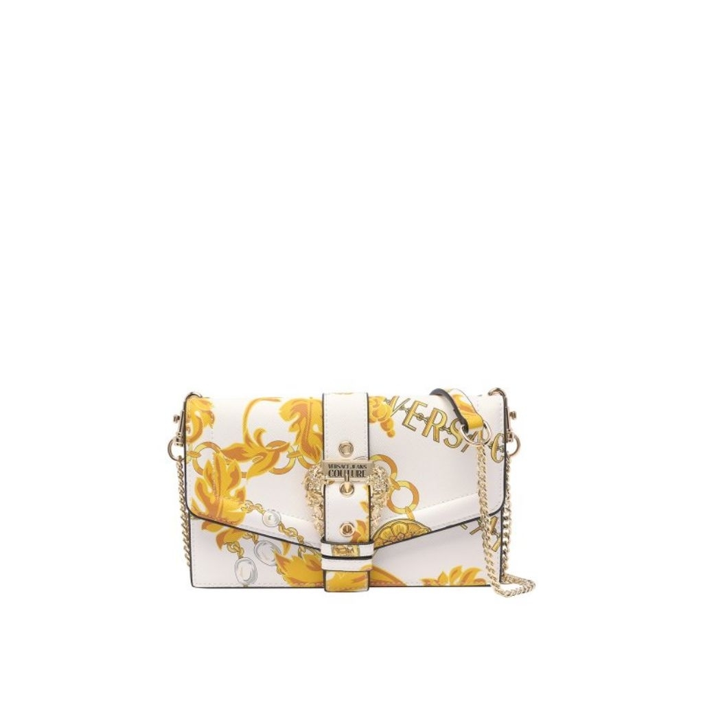 Versace Jeans Couture Baroque Clutch Bag (White)