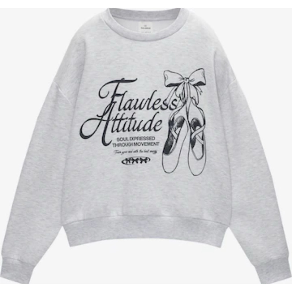 prelove pull and bear gray sweater sweatshirt original uk m pull&bear pnb