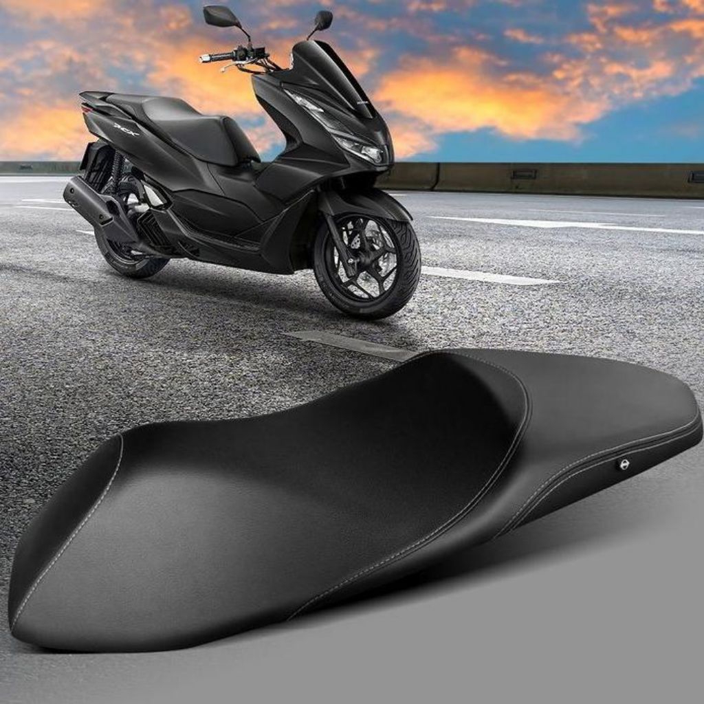 kulit jok Honda pcx 150-160 MBtech original hitam