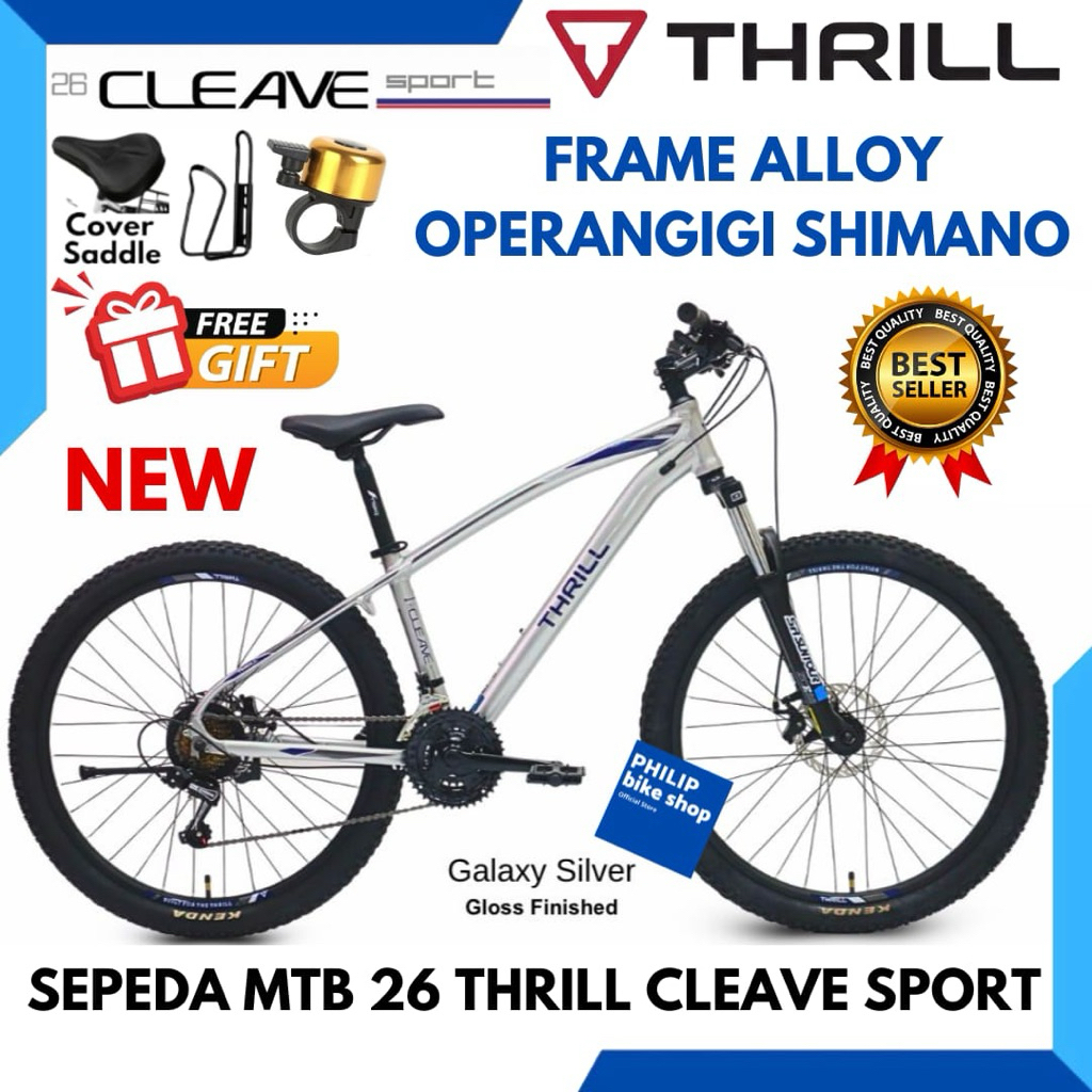 Sepeda Gunung MTB 26 Thrill Cleave Sport Terbaru