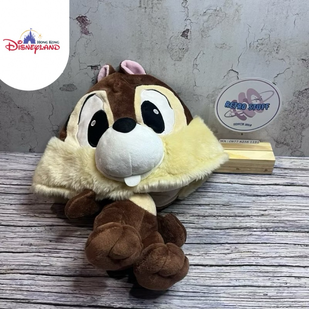 Topi Disney Chip Ori Hongkong Disneyland