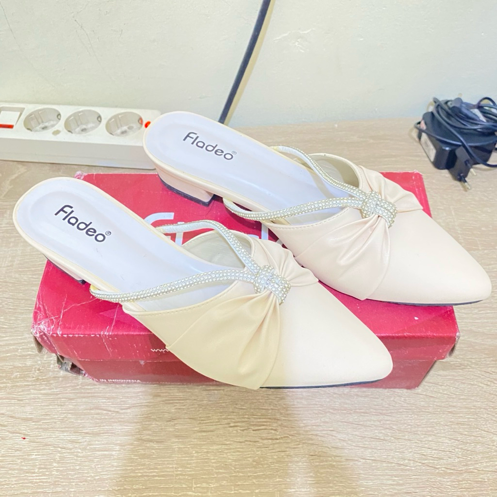 Sepatu Slip On Fladeo | Sepatu Wanita | Sepatu Pesta Kerja