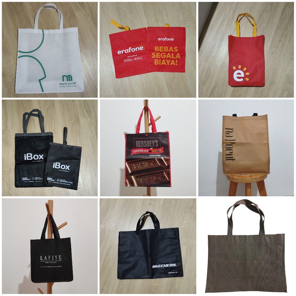 Spunbond Bag Napocut/iBox/CK/Hershey's/Lafiye/Skechers/Erafone/Mothercare