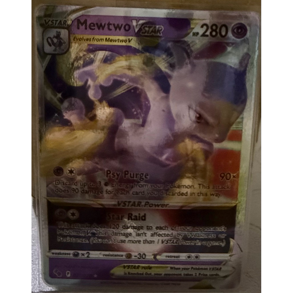 2022 Mewtwo vstar 031/078