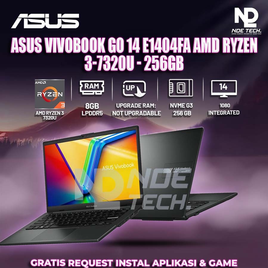 ASUS Vivobook Go 14 E1404FA AMD Ryzen 3-7320U