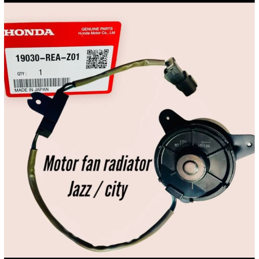 MOTOR FAB RADIATOR HONDA JAZZ LAMA MITSUBI(19030-REA-Z01