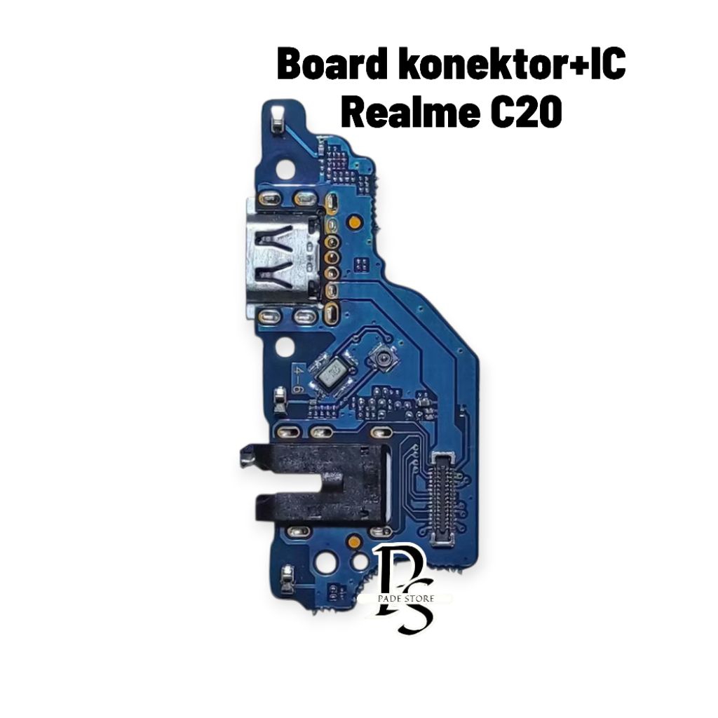 Papan Konektor+IC Realme C20 Board Flexible Charger