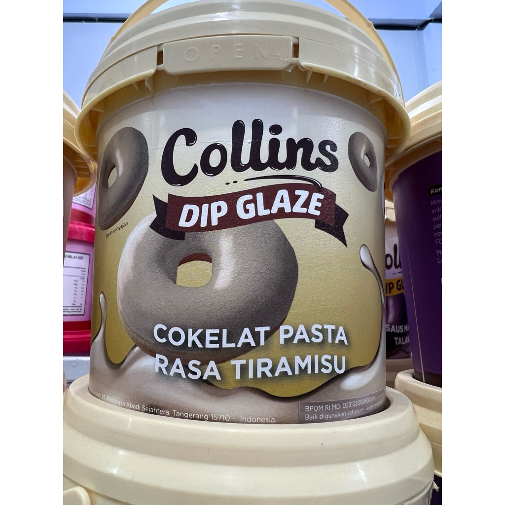 Colins dip glaze tiramisu 1 kg