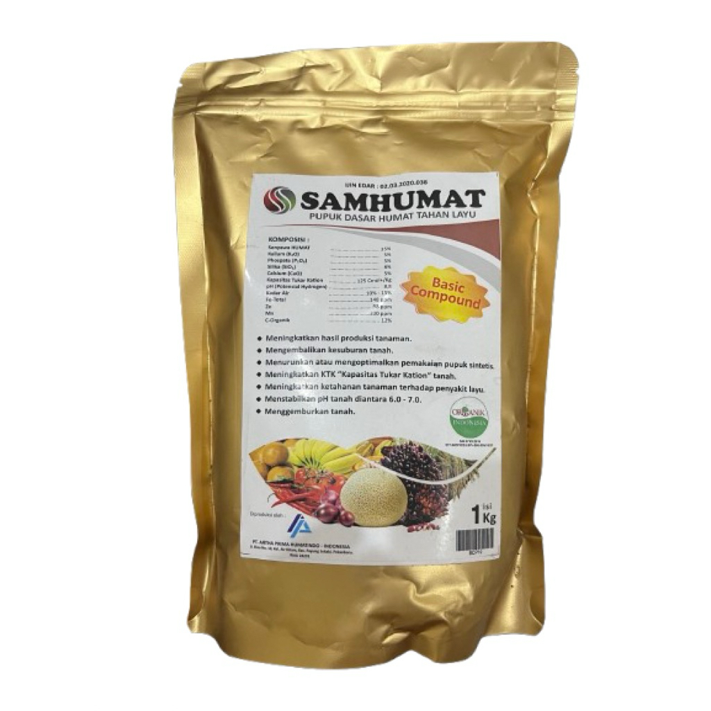 Asam Humat Murah | Sam Humat | Kemasan 1kg Repack | Original