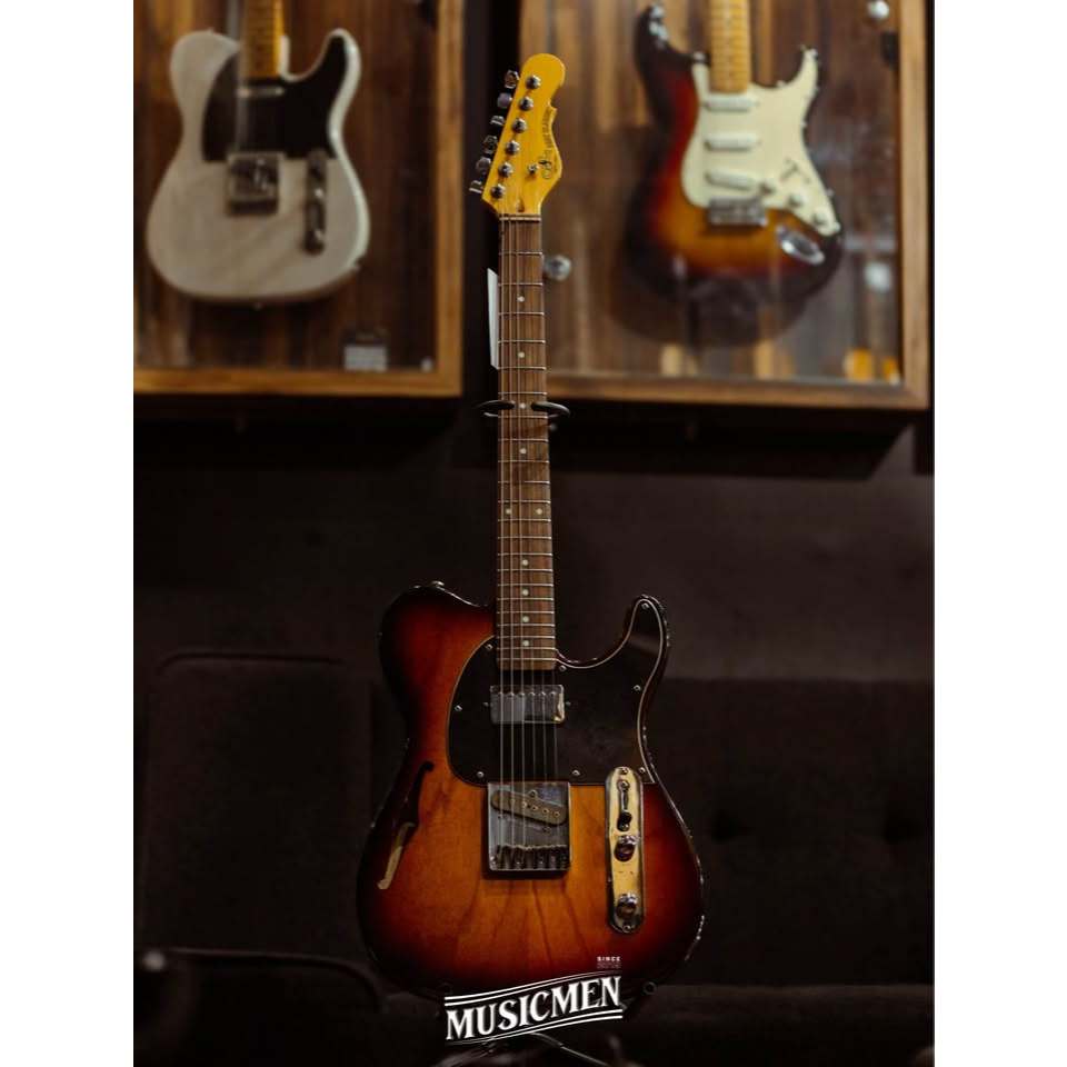 Gitar Gnl Tribute Asat Classic Bulesboy Semi Hollow