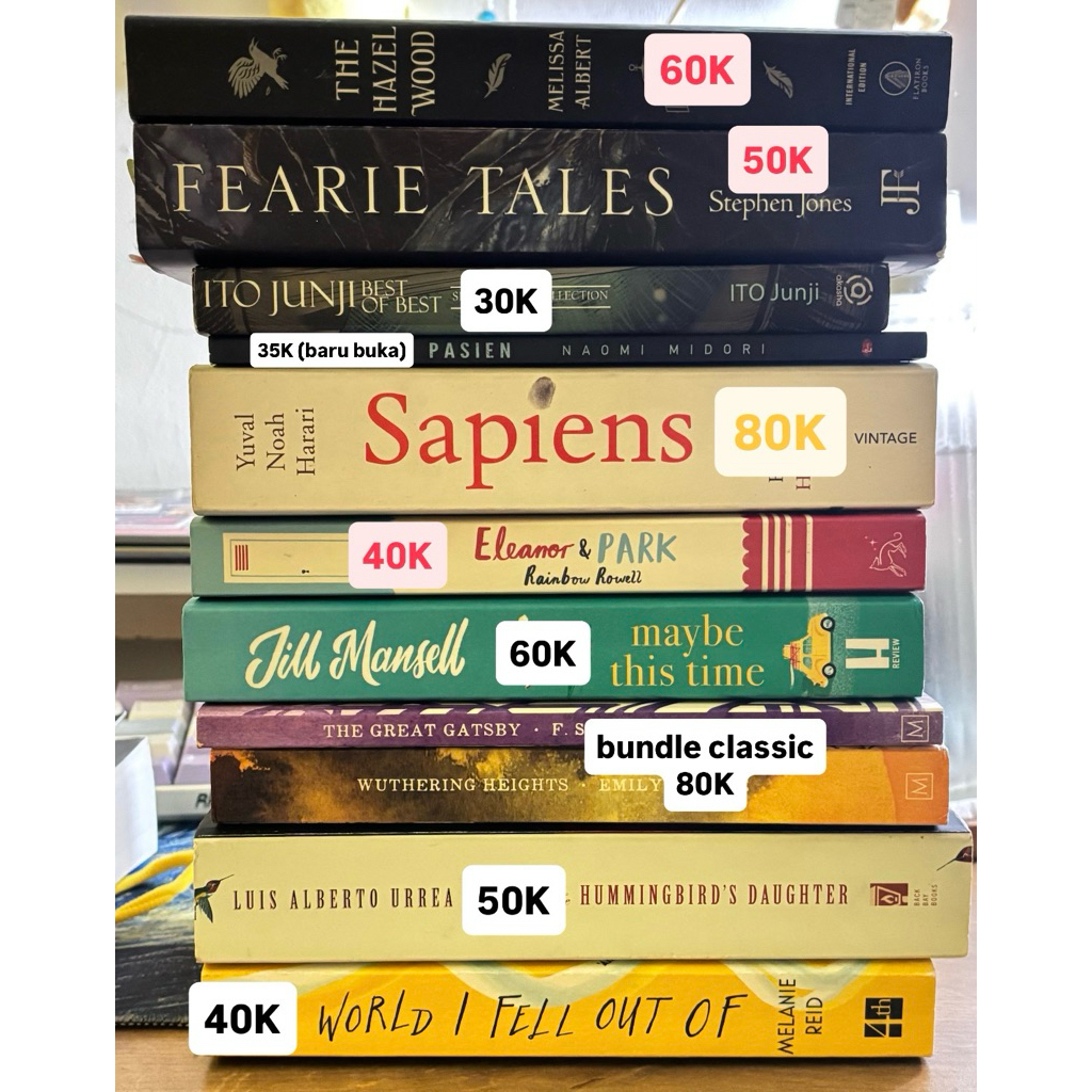 [JANJIAN] noe’s preloved books