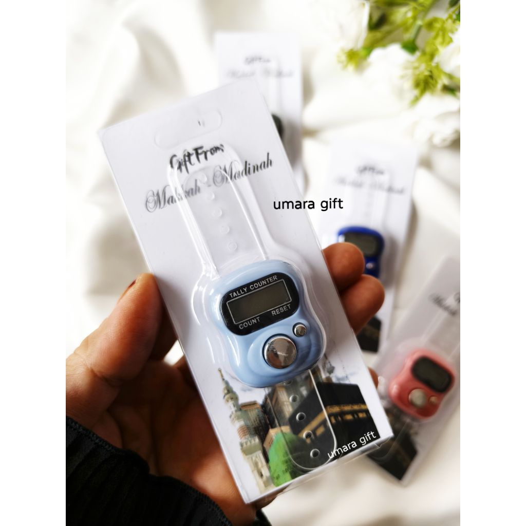 Oleh-Oleh Haji Umroh, Souvenir tasbih digital kemasan custom