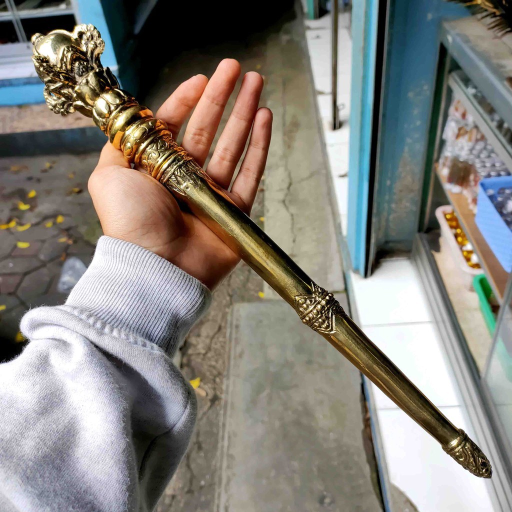 Tongkat Komando Mahkota Raja Kuningan 40 Cm