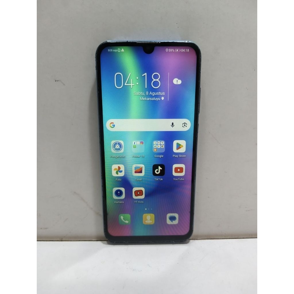 HONOR 10 LITE RAM 4/64GB HANDPHONE SECOND ANDROID NORMAL SIAP PAKAI