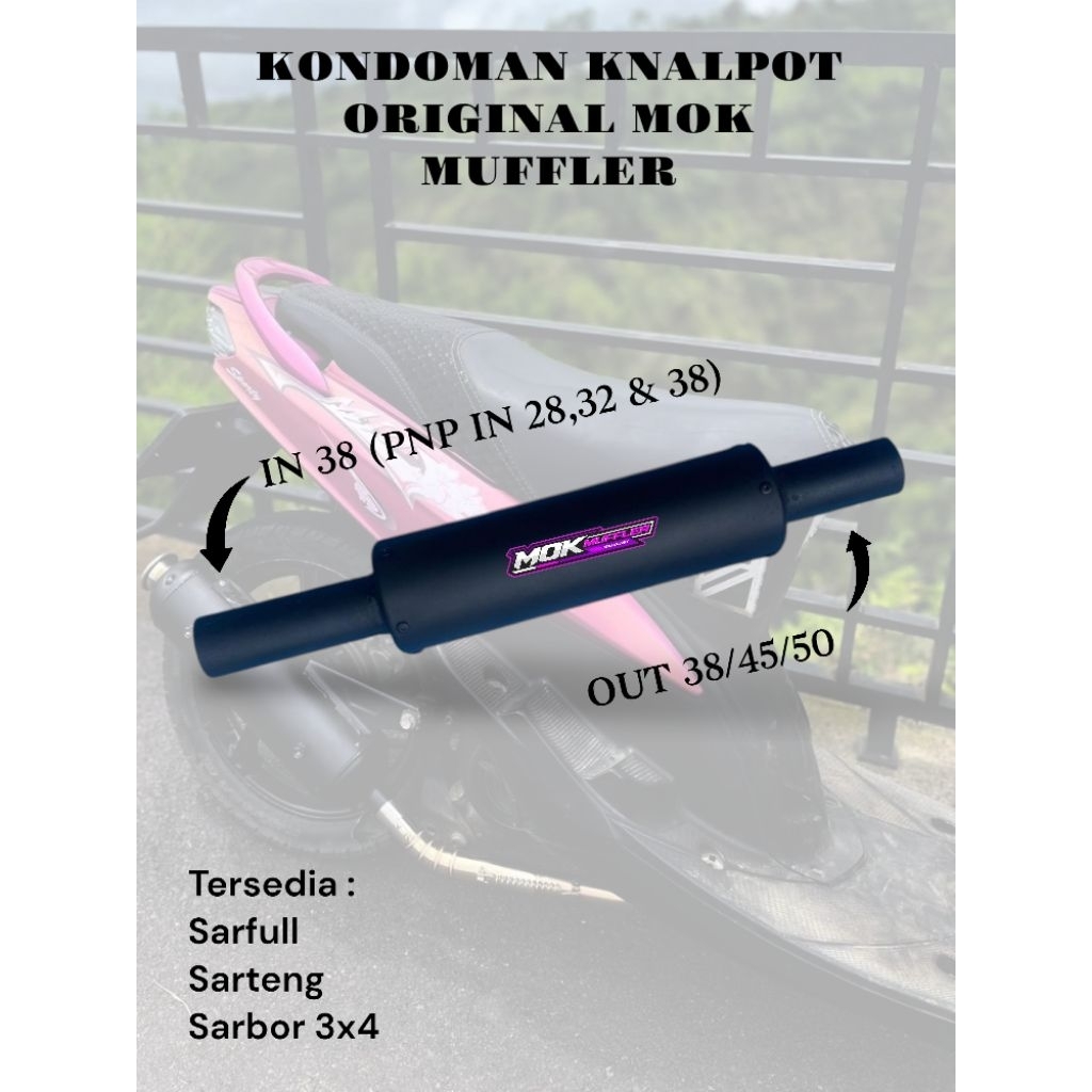 Kondoman Knalpot Original Mok Muffler