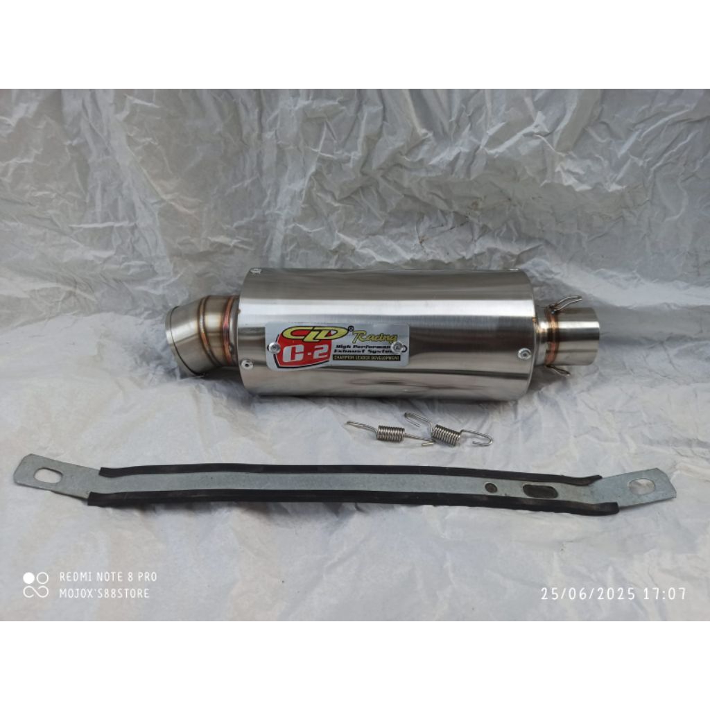 knalpot CLD C2 inlet 38 & 50mm