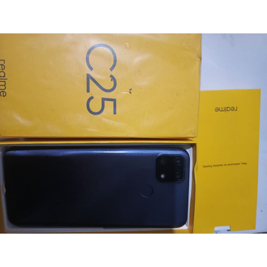 Realme c25 4/64 second komplit