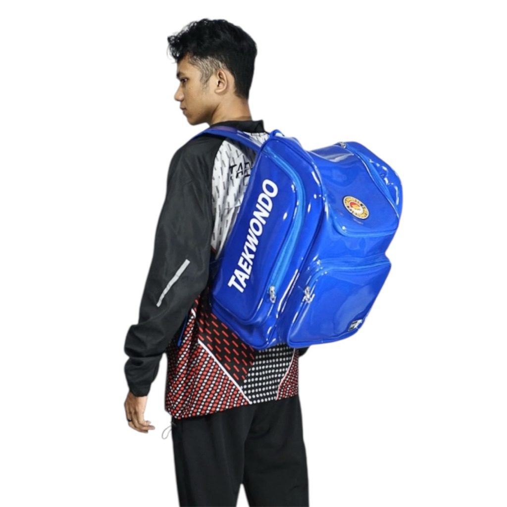 Tas Ransel Taekwondo Warna biru /Tas gendong taekwondo