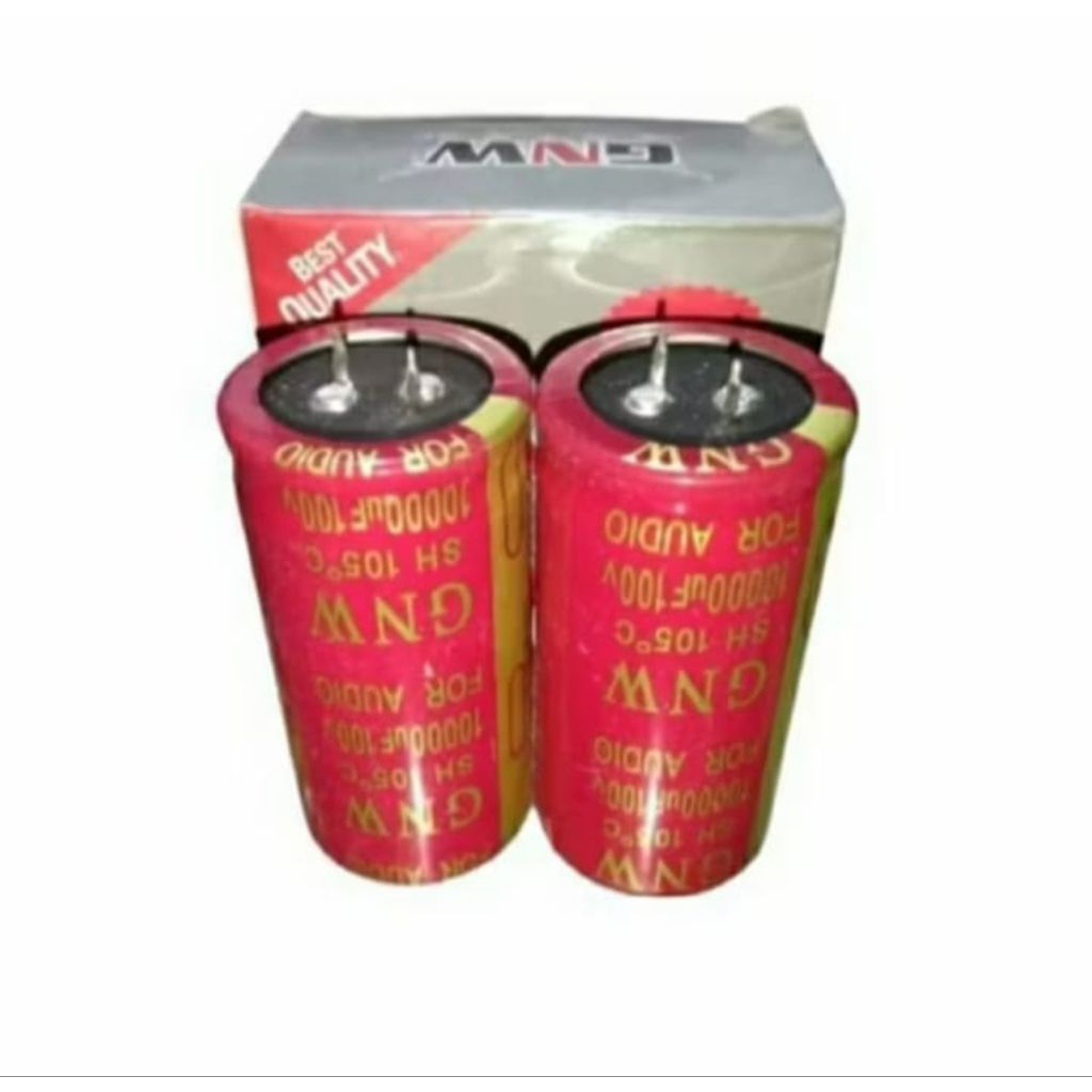 (HARGA SEPASANG) ELCO 10000UF 100V GNW