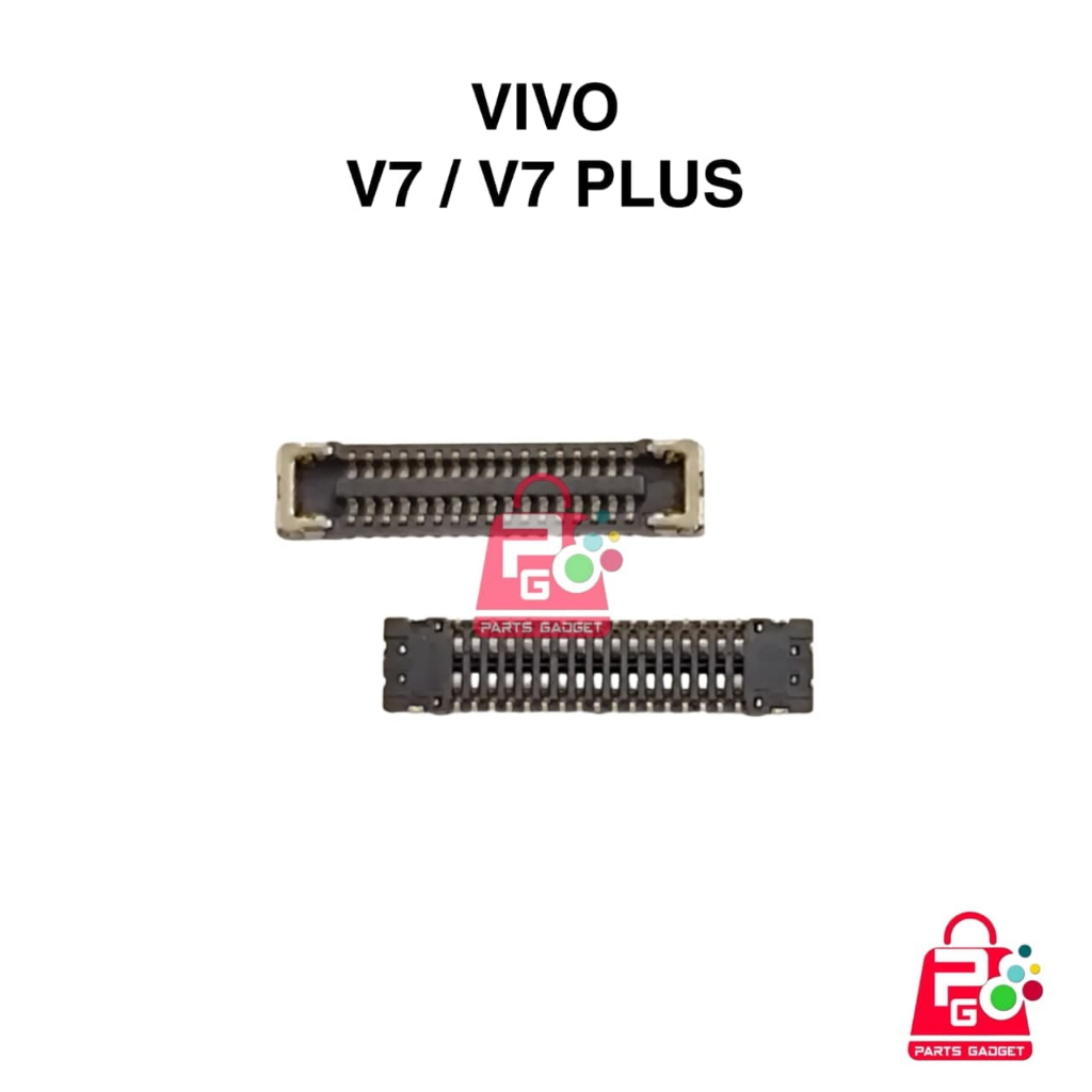 Soket Konektor Lcd Vivo V7 V7 Plus Di Board Mesin