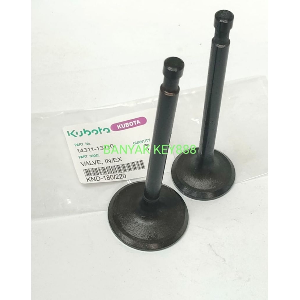 Klep Valve IN EX KND180 KND190 KND220 KND250 KUBOTA DIESEL