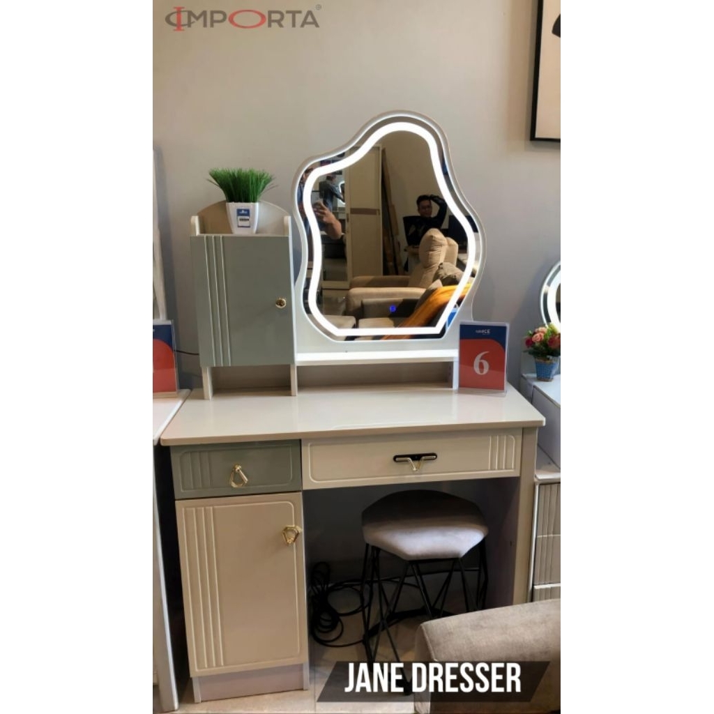 Meja Rias LED Importa Jane