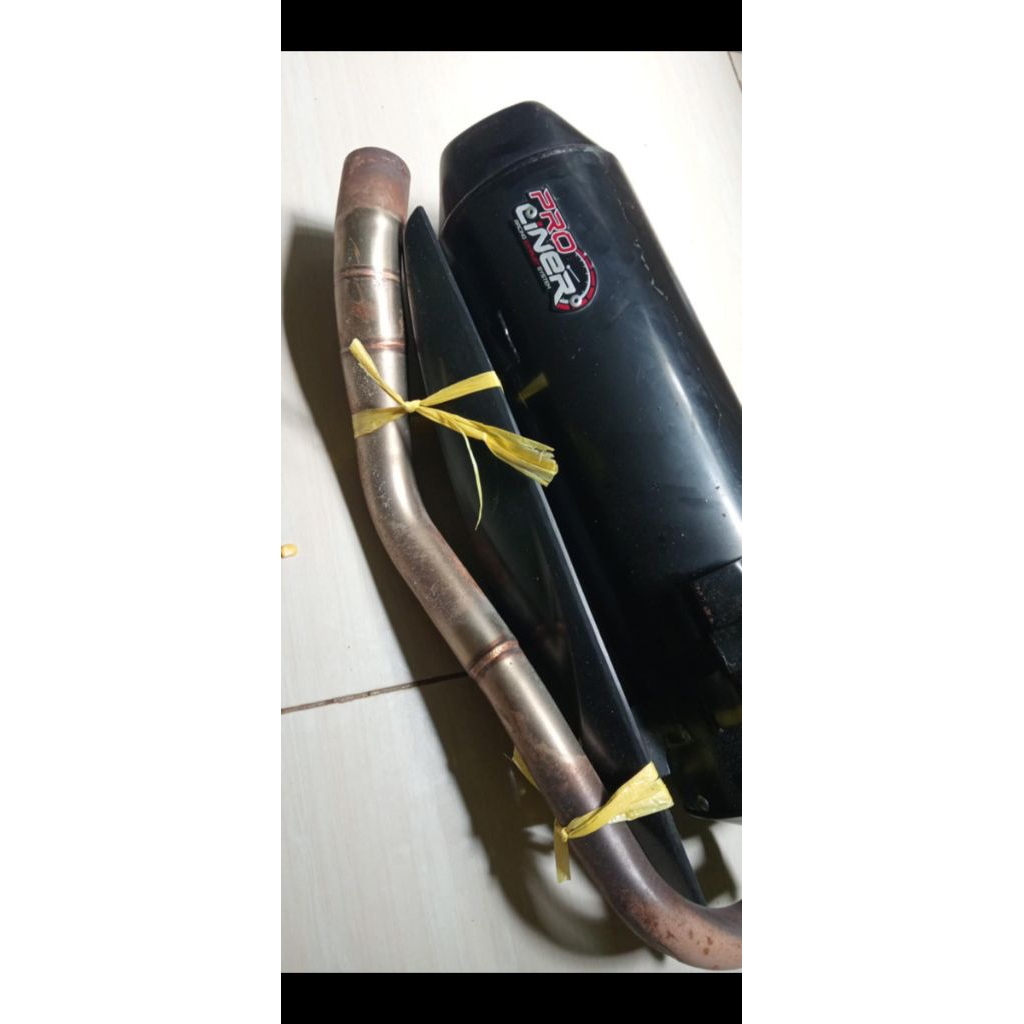KNALPOT NMAX OLD PROLINER ORI NEGO