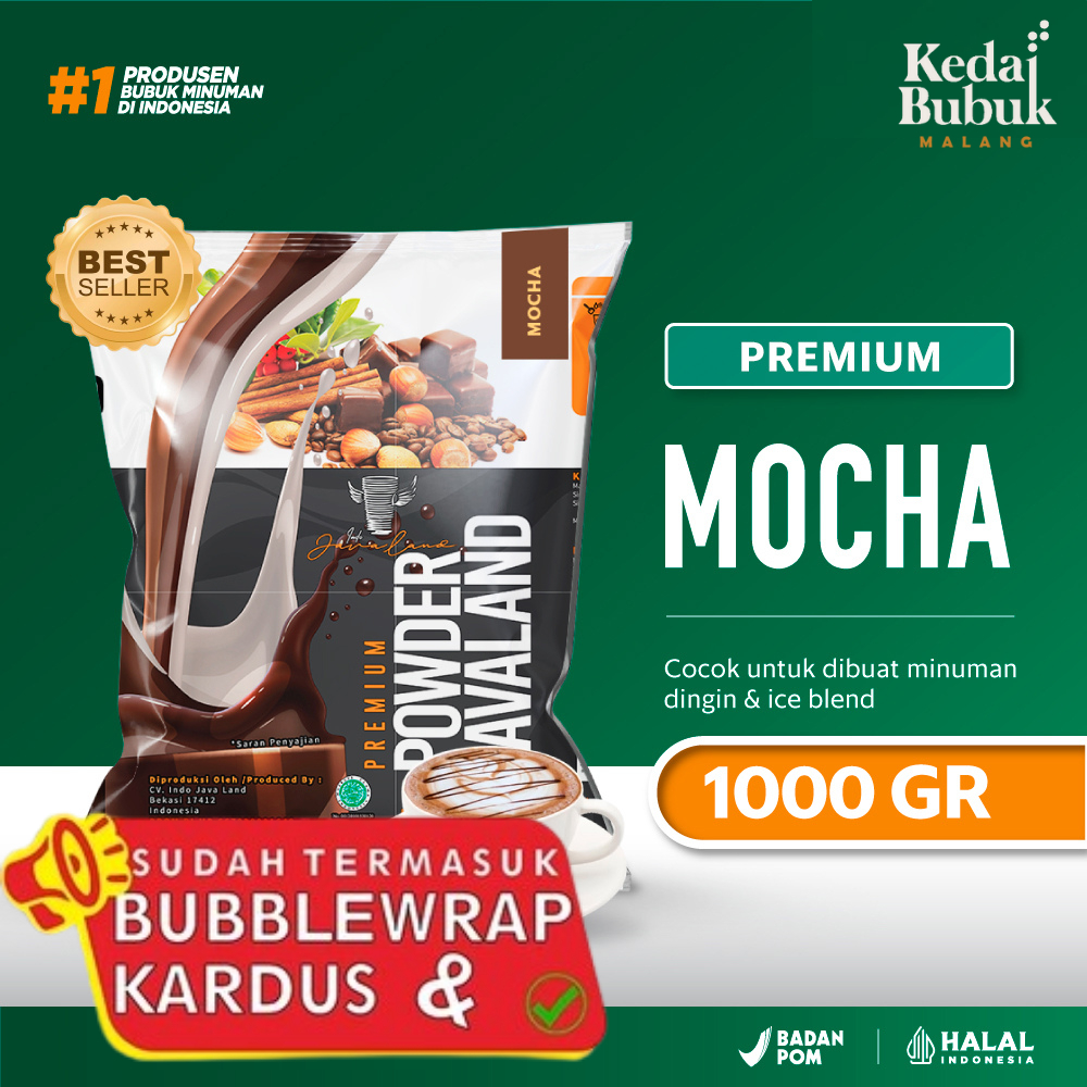 (Premium) Bubuk Minuman Mochacino 1 kg Javaland