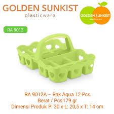 Golden Sunkist Rak Aqua Isi 12 PCS RA-9012 A