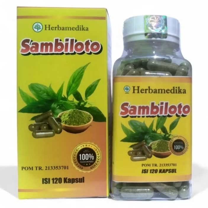 Kapsul Sambiloto Herbamedika BPOM