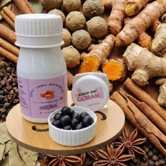 PIL GURAH V HERBAL WANITA + MANJAKANII HERBAL ATASI KEPUTIHAN DAN MERAPATKAN