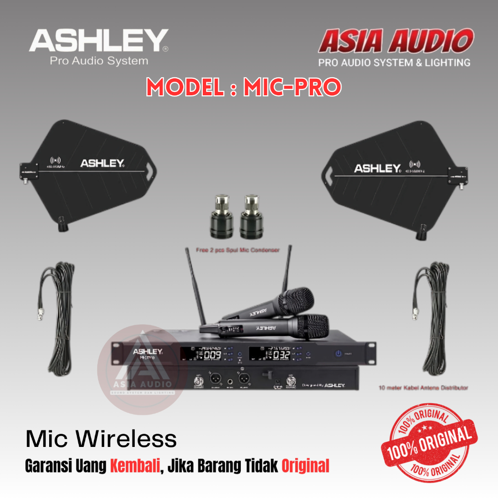 MIC WIRELESS ASHLEY MIC-PRO
