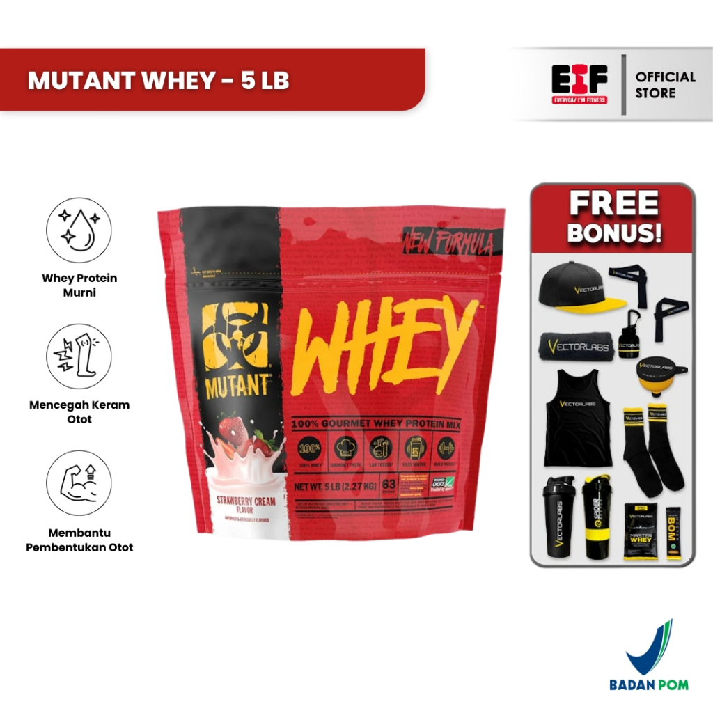 MUTANT Whey Protein 5lbs