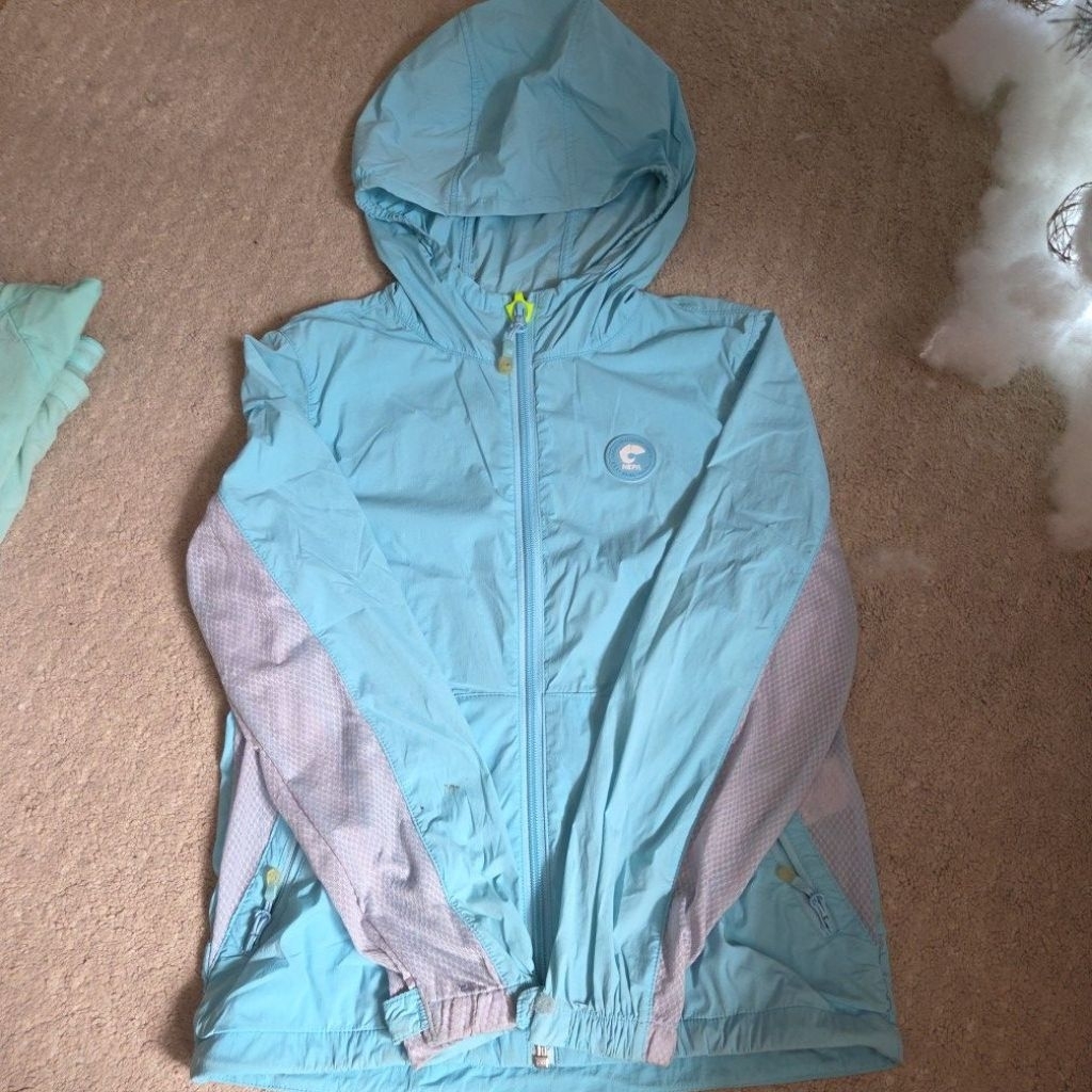 preloved jaket anak parasut NEPA running