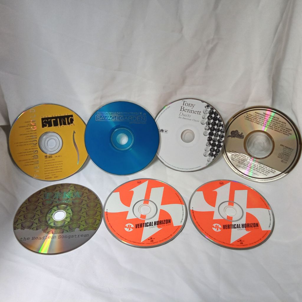 CD Tanpa Cover/Booklet - CD Only No Cover/Booklet (S-Z)