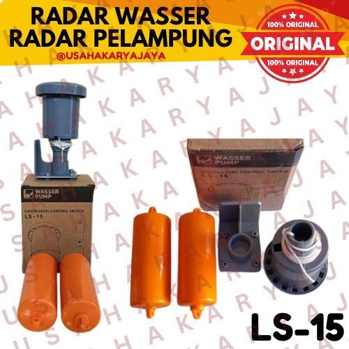 Radar Wasser Pelampung Toren Otomatis LS-15 Original/ Radar Pelampung Otomatis/ Radar Lifesaver