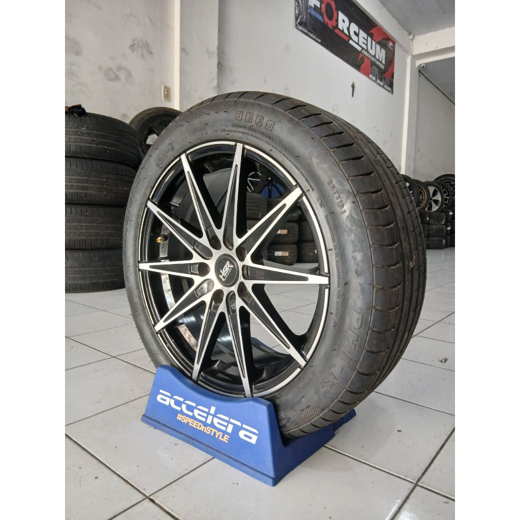 VELG MOBIL SECOND HSR RING 17 LEBAR 7.5 | PELEK MOBIL INNOVA/ALPHARD/VELLFIRE/WRV DLL HSR R17X7.5 BP