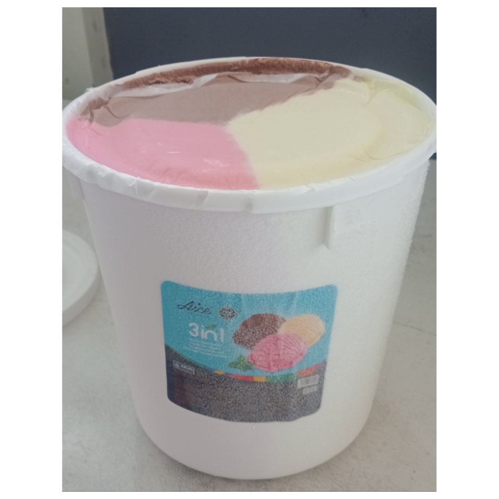 Ice Cream AICE 3 in 1 ukuran 8 liter