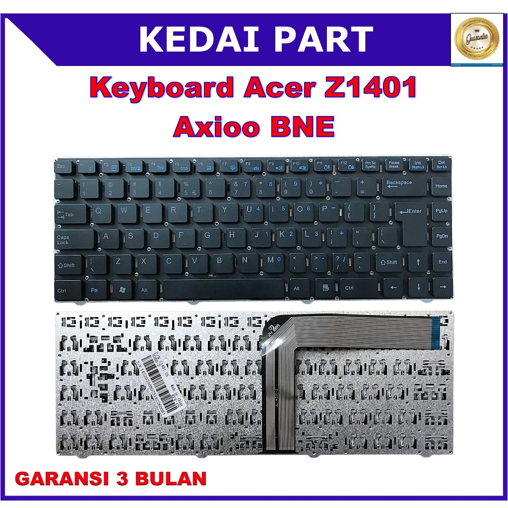 Keyboard Acer 14Z Z1401 Z1402 Z1401-N2940 Z1401-C283