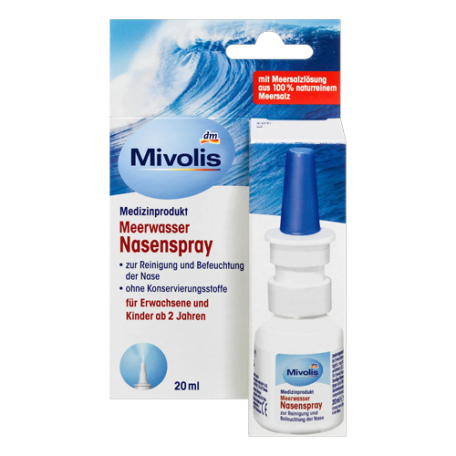 DM Mivolis - Neerwasser Nasenspray | Nasal Spray | Spray Hidung