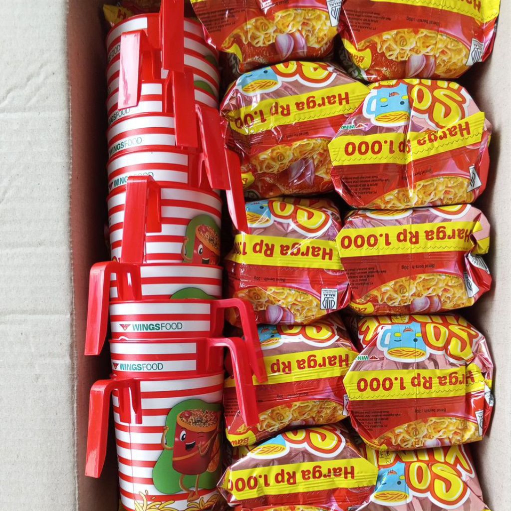 10 pcs so yummy free gelas