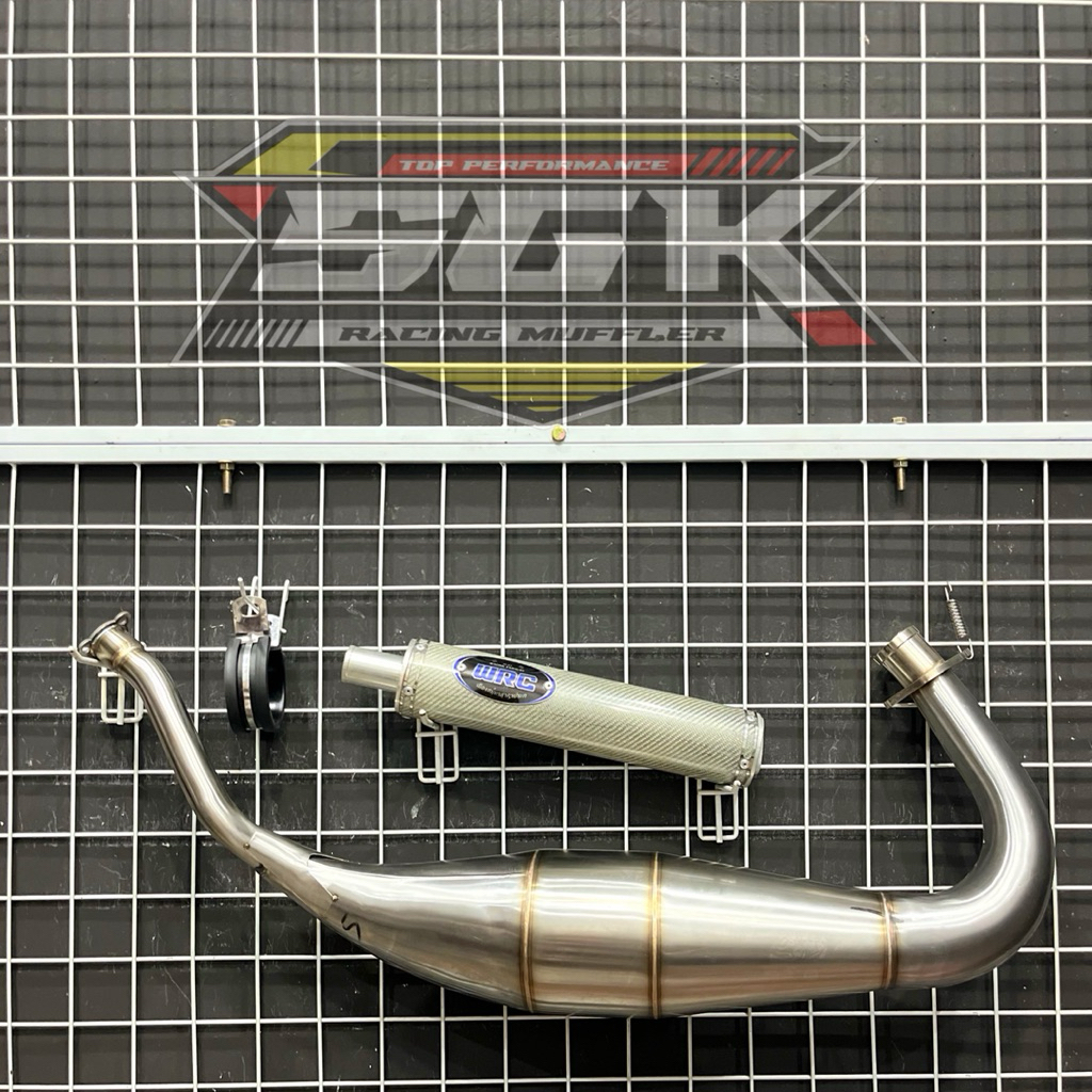 KNALPOT NINJA RR R SS WRC CARBON SERAT KEVLAR TYPE PRESS STAINLES PNP