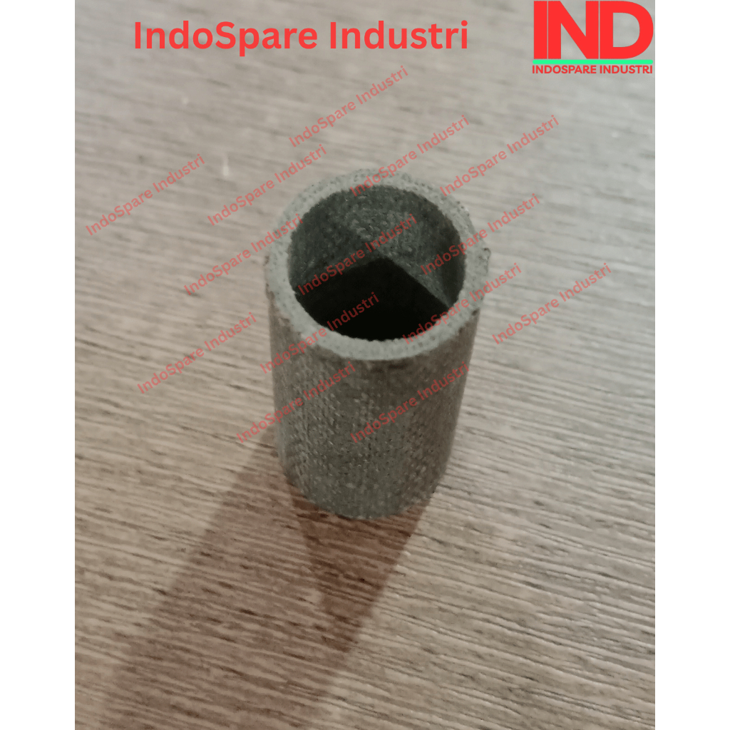 Bakelite, Pertinak, Ebonit Novotek Diameter luar 15mm, Diameter dalam 12mm, Tinggi 30 mm