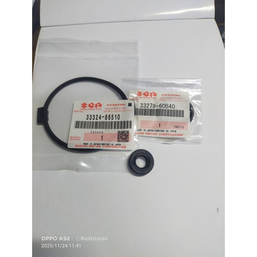 Packing Cap Delco+Oring Delco+Seal Delco Suzuki Futura Carbulator