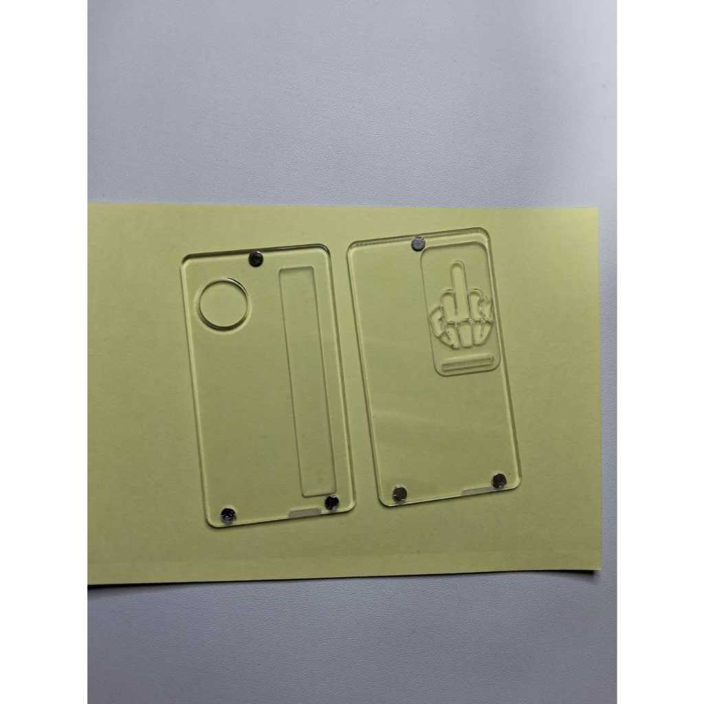 Panel Backdoor Akrilik Dot Aio V 2 Clear