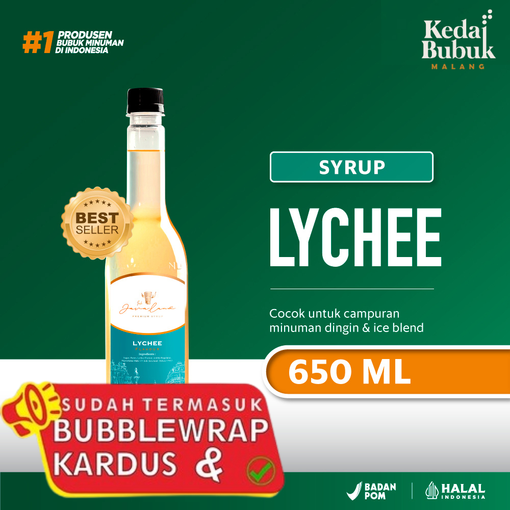 Javaland Syrup Lychee