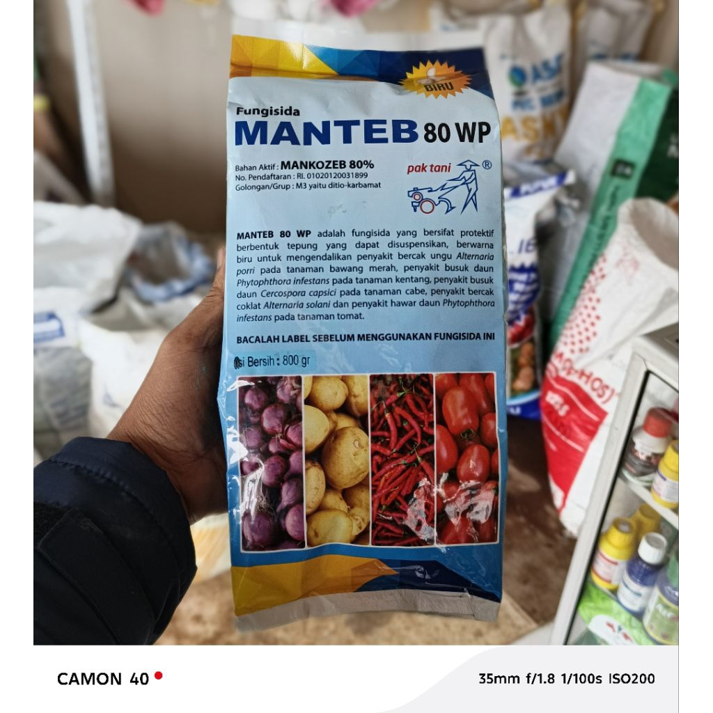 FUNGISIDA MANTEB PAK TANI ORIGINAL - 800gr
