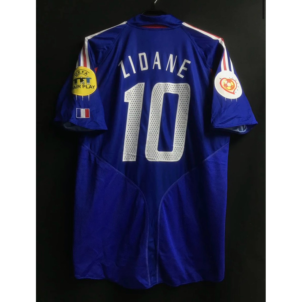 jersey ZIDANE national 2004