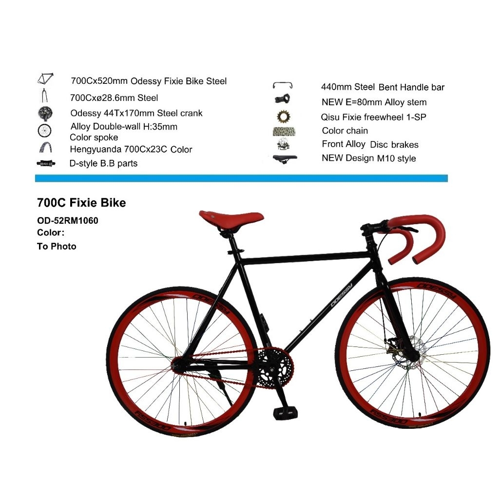 SEPEDA PIXI ODDESY 1060 FREE BEL