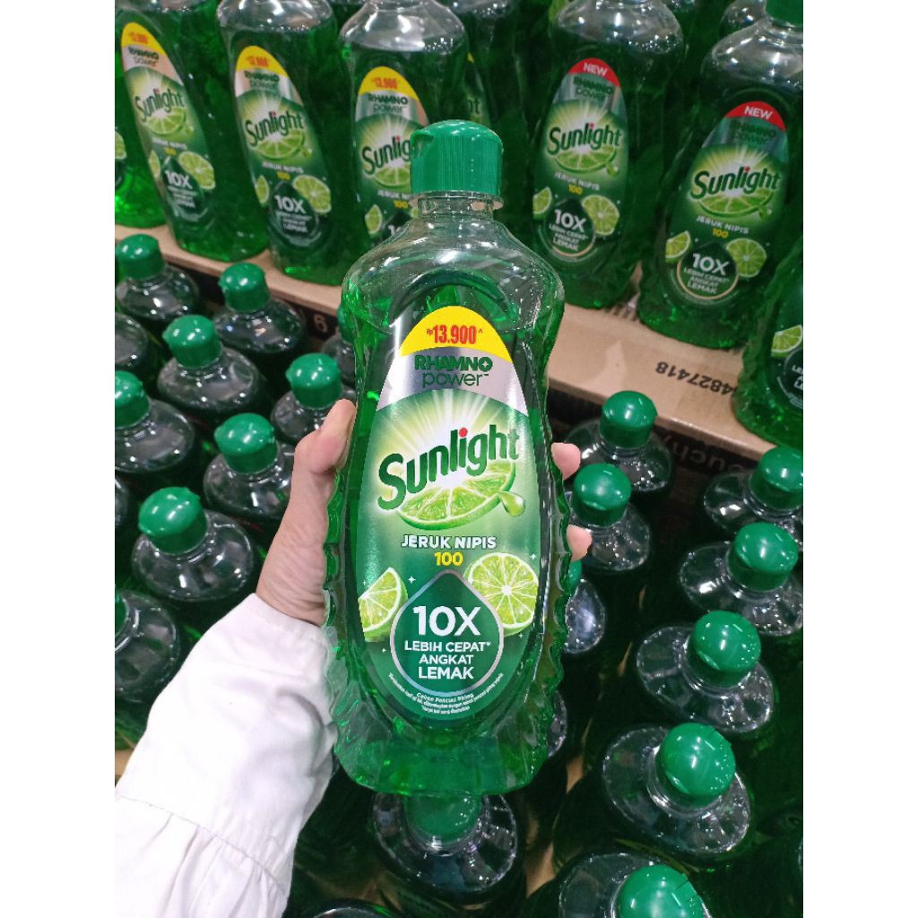 sunlight botol pencuci piring 675ml (grosir)
